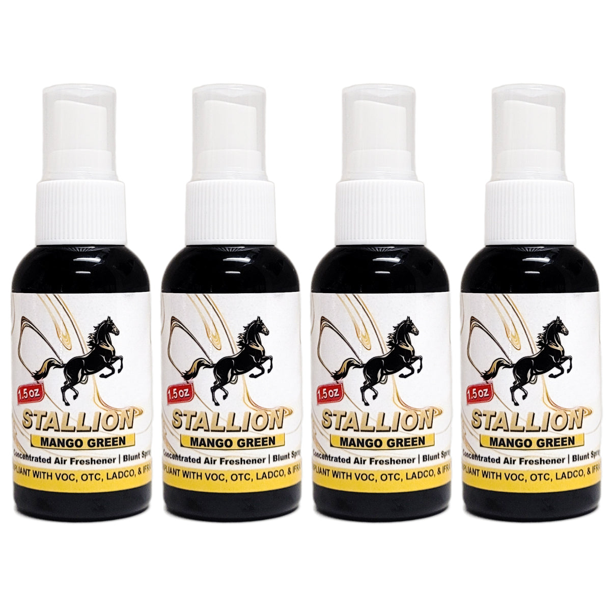 Stallion Air Freshener Spray 1.5 OZ Mango Green