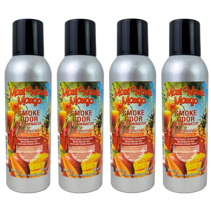Maui Wowie Mango Scent 7oz Smoke Odor Exterminator Aerosol Can Spray