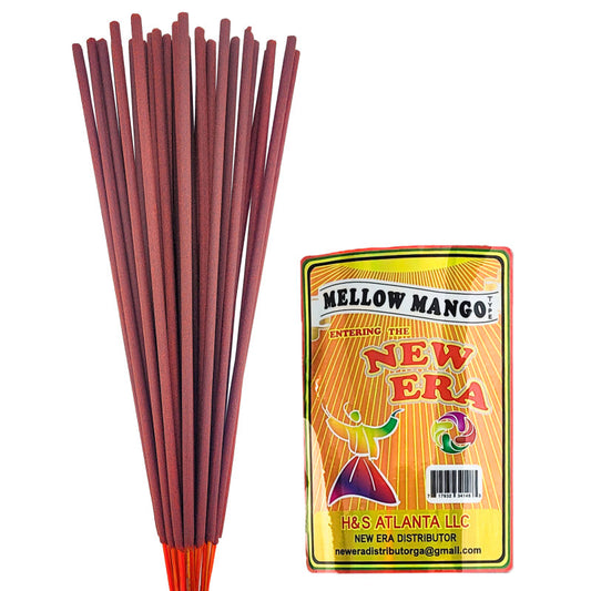 Mellow Mango Scent, New Era 19" Jumbo Incense