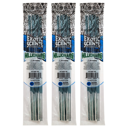 Millionaire Scent 11" Exotic Scents Incense