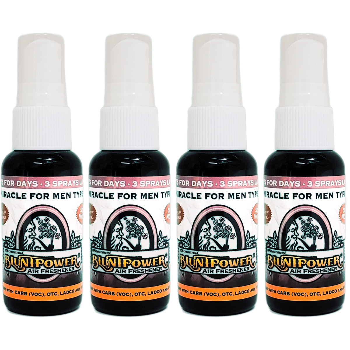 Blunt Power Spray 1.5 OZ Miracle for Men TYPE Scent