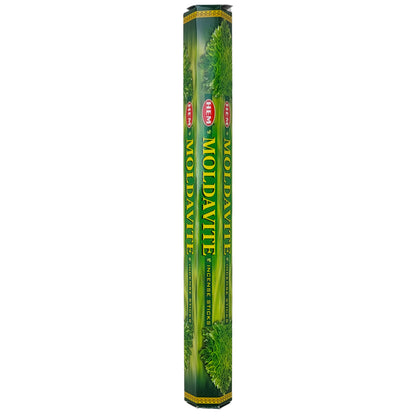 HEM Incense Sticks 20-Stick Hex Packs, Moldavite
