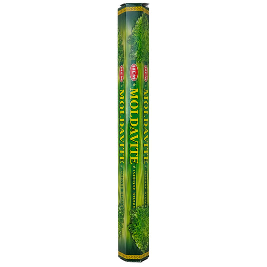 HEM Incense Sticks 20-Stick Hex Packs, Moldavite
