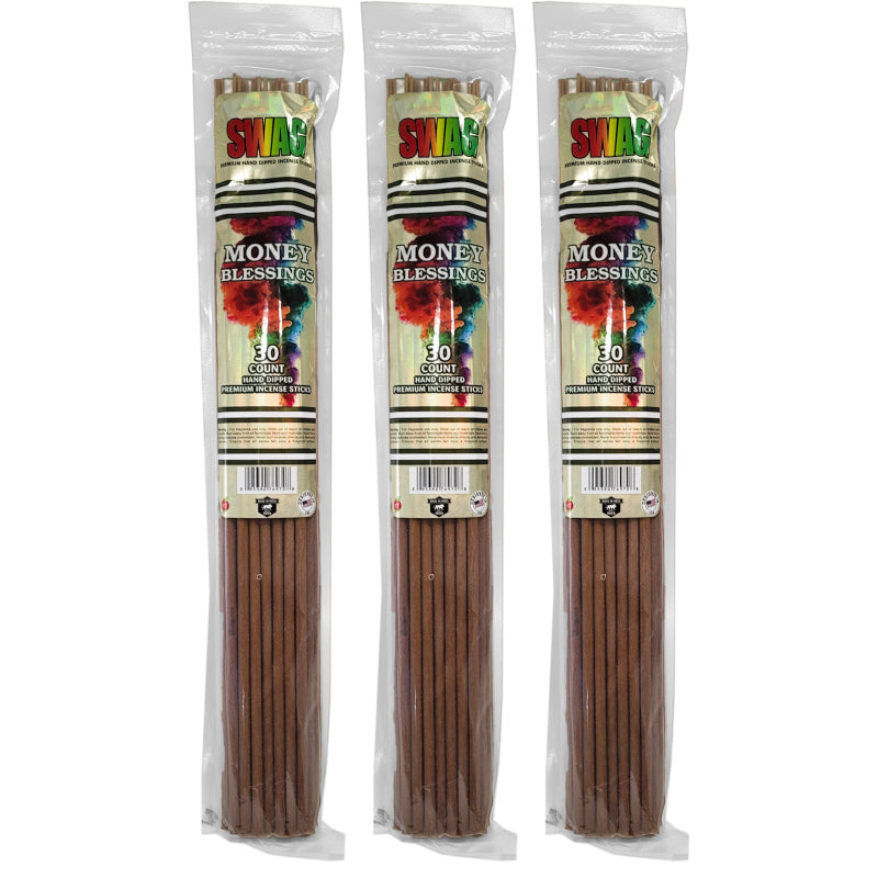 Money Blessings Scent 19" SWAG Jumbo Incense