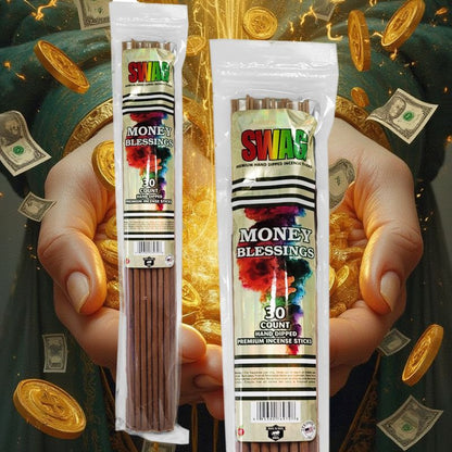 Money Blessings Scent 19" SWAG Jumbo Incense