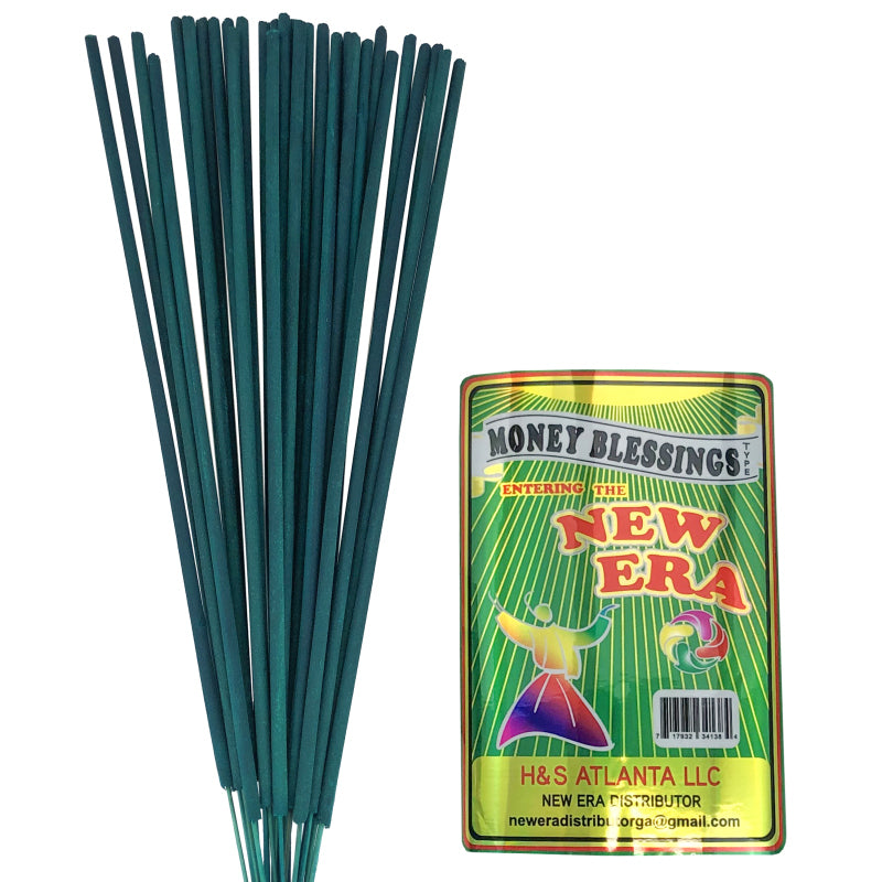 Money Blessings Scent, New Era 19" Jumbo Incense