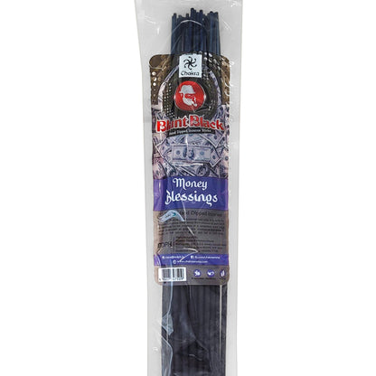 Money Blessings Scent 19" Blunt Black Jumbo Incense