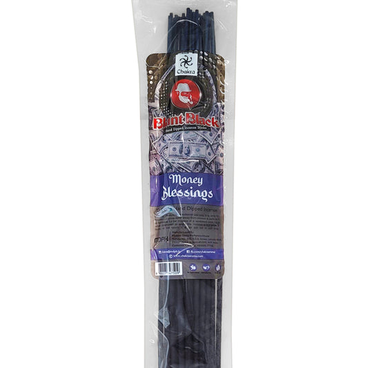 Money Blessings Scent 19" Blunt Black Jumbo Incense