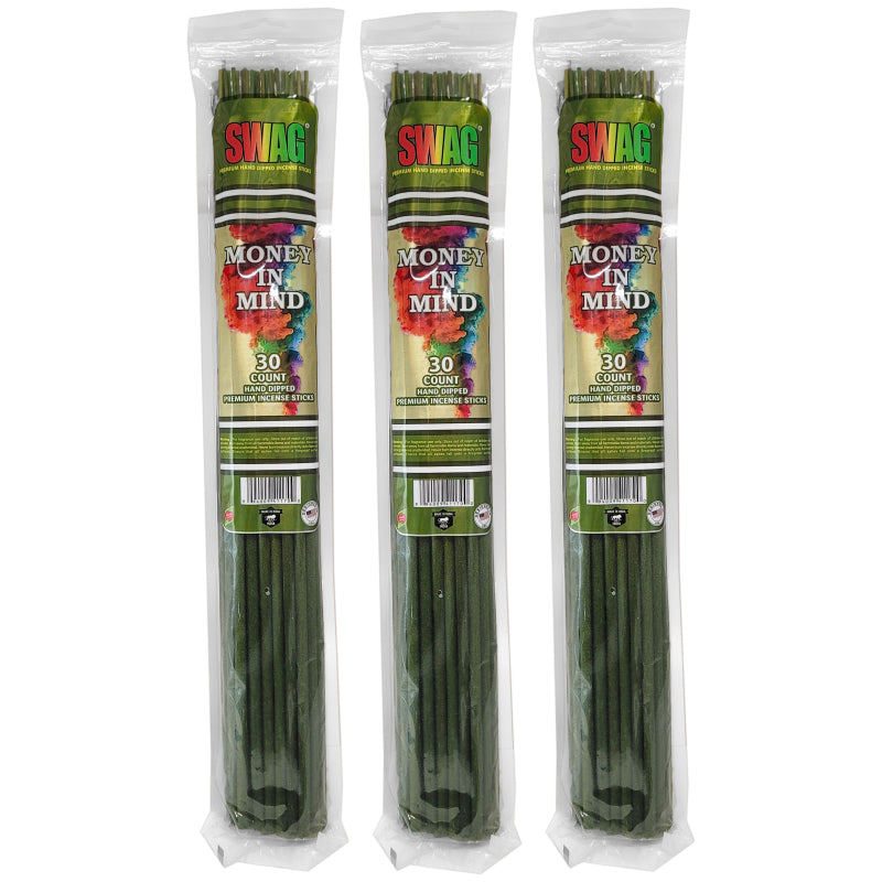Money In Mind Scent 19" SWAG Jumbo Incense