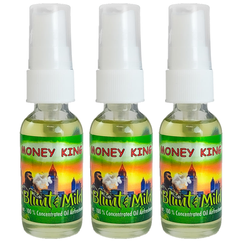 Money King Blunt & Mild 1oz Air Freshener Spray