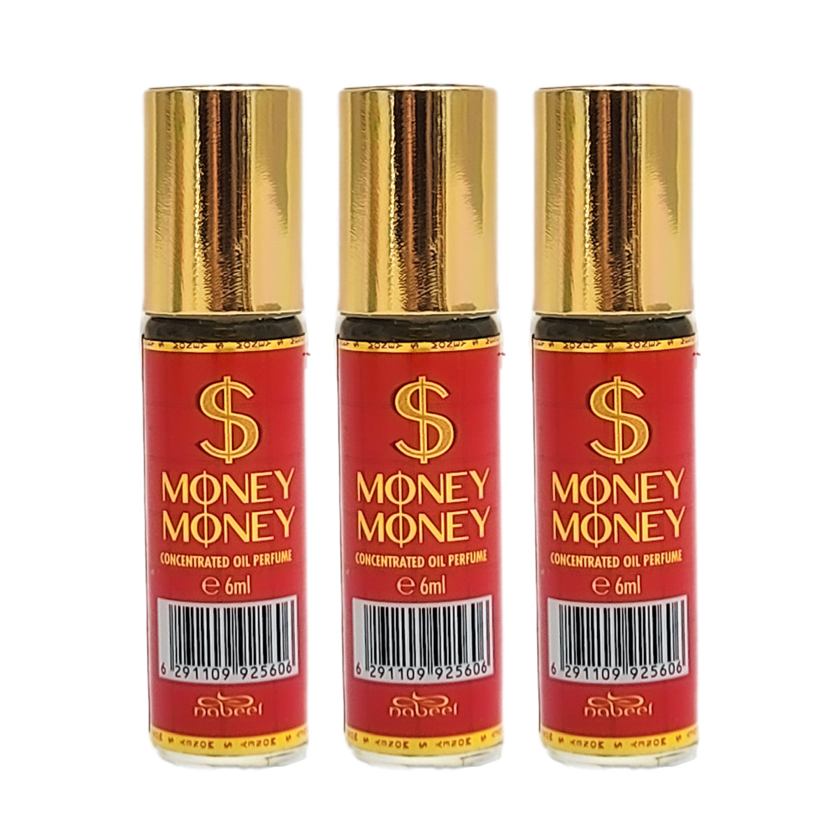 6ml Roll-On Body Oil Perfume, Money Money Scent by Nabeel