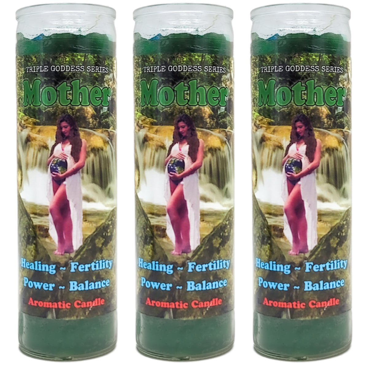 Prepared 7 Day Candle, Mother (Triple Goddess Series), by Mama Mojo