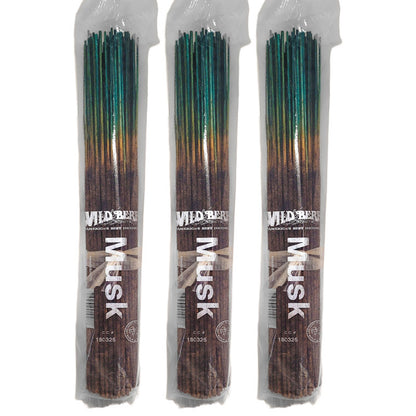 Musk Scent Wild Berry Incense, 100ct Packs