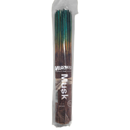 Musk Scent Wild Berry Incense, 100ct Packs