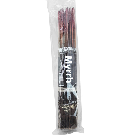 Myrrh Scent Wild Berry Incense, 100ct Packs