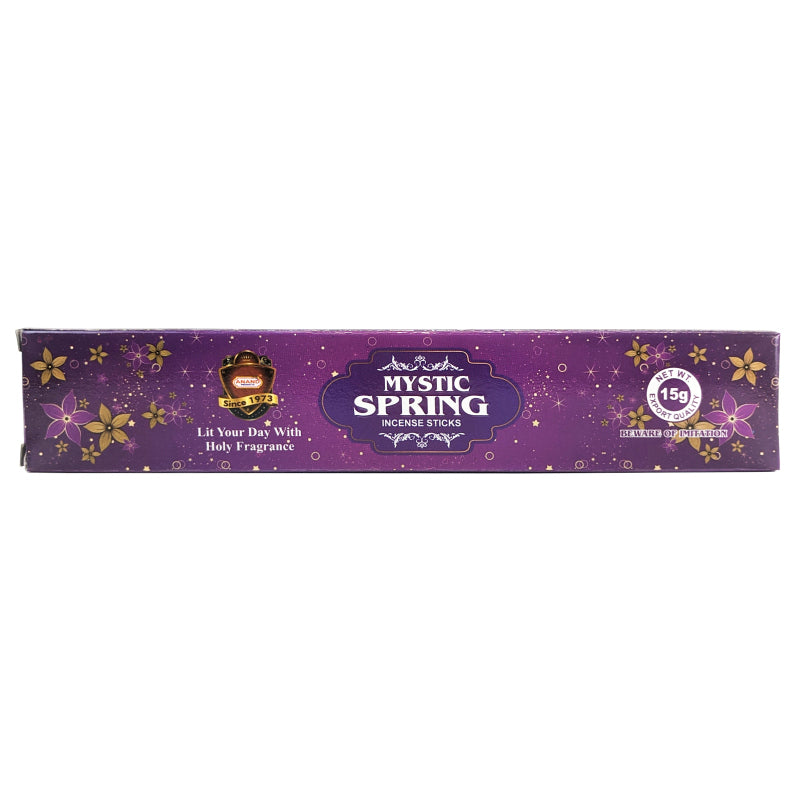 Anand Mystic Spring Incense Sticks, 15g Pack