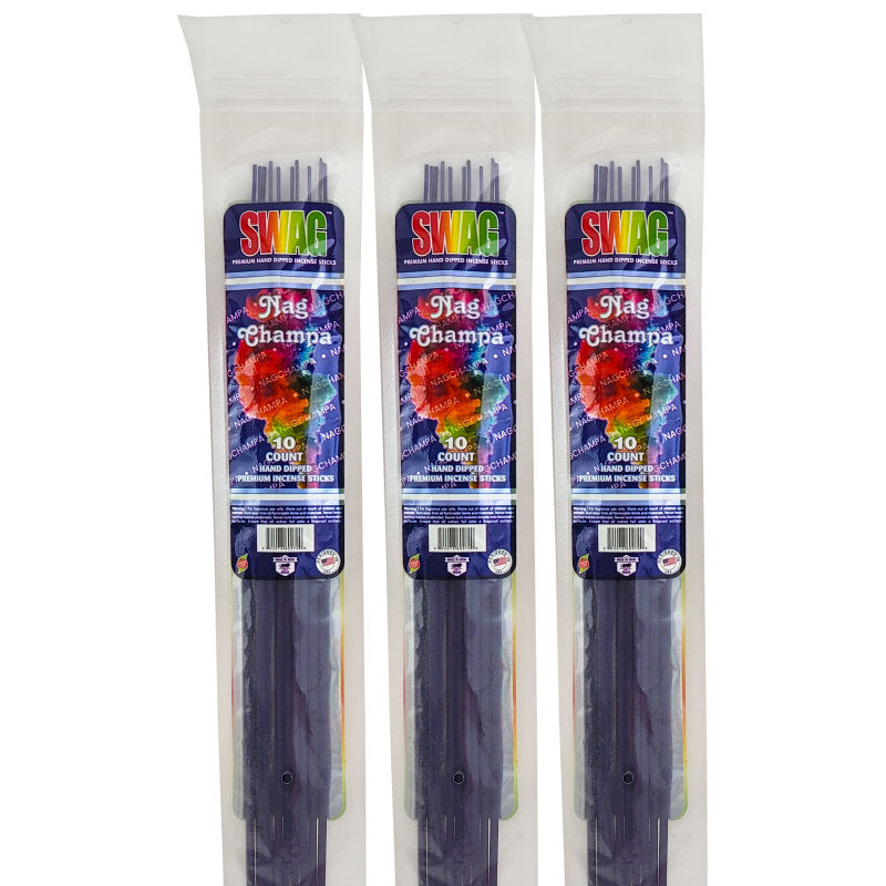 Nag Champa 11" SWAG Incense ~10ct Packs