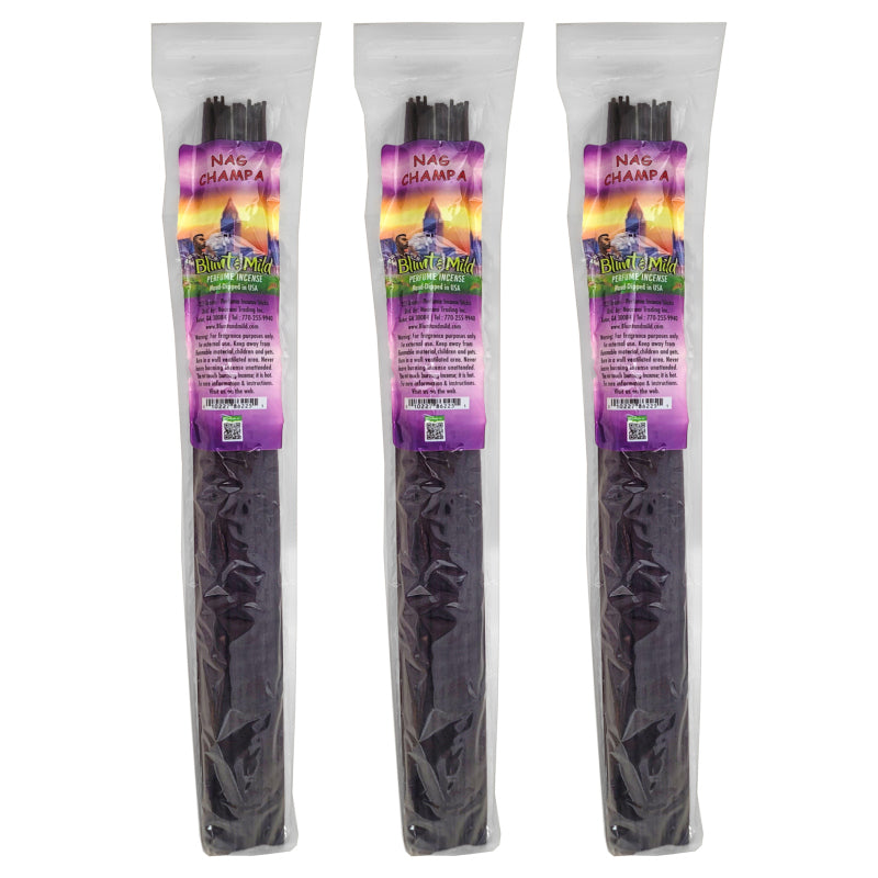 19" Blunt & Mild Jumbo Incense, Nag Champa