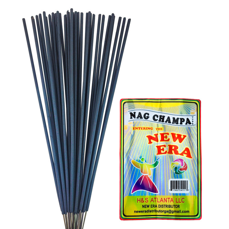 Nag Champa Scent, New Era 19" Jumbo Incense