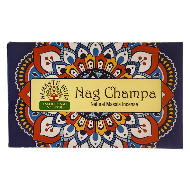 Nag Champa 15g 8" Incense Pack, by Namaste India