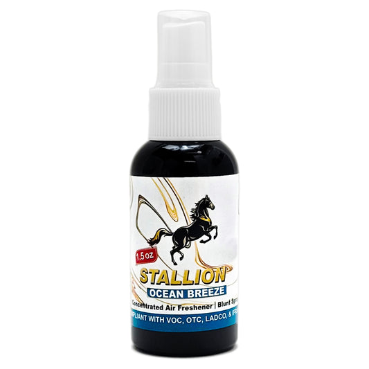 Stallion Air Freshener Spray 1.5 OZ Ocean Breeze