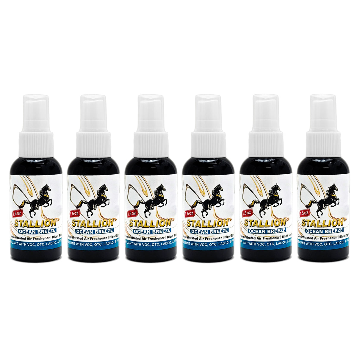 Stallion Air Freshener Spray 1.5 OZ Ocean Breeze