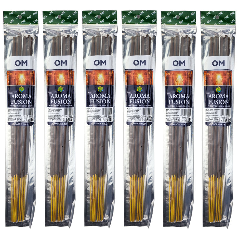 OM Scent Aroma Fusion 19" Jumbo Incense, 10-Stick Pack