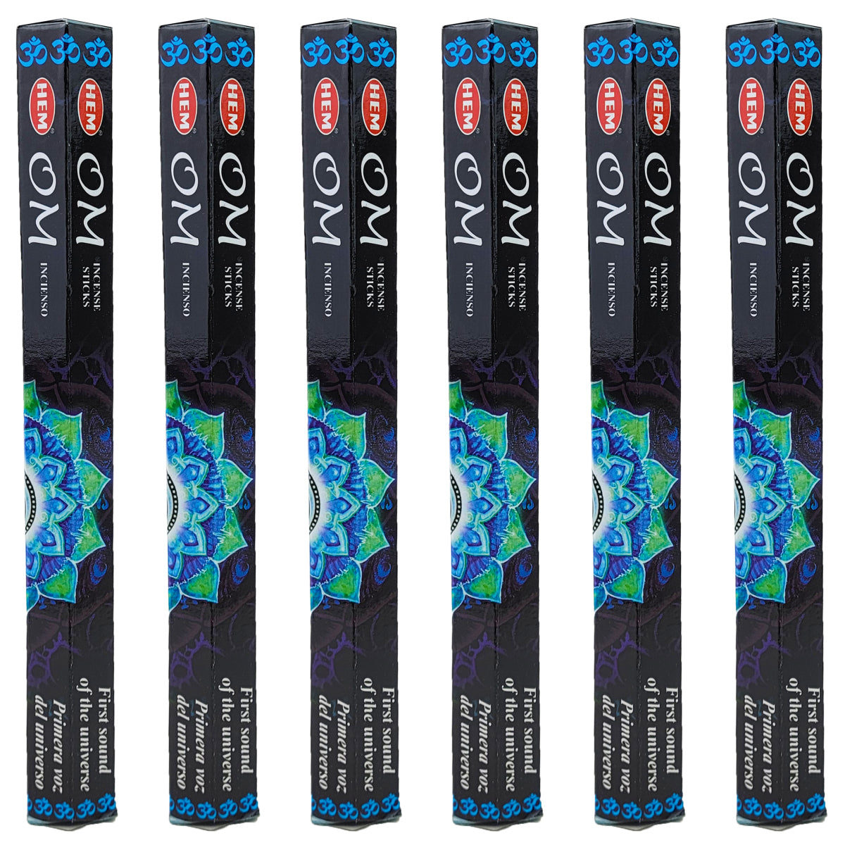 HEM Incense Sticks 20-Stick Hex Packs, OM Scent