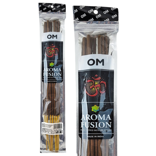 OM Scent Aroma Fusion 19" Jumbo Incense, 10-Stick Pack