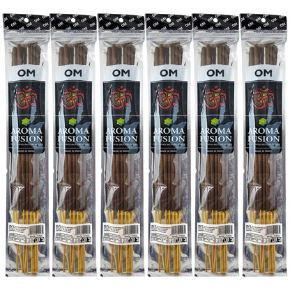 OM Scent Aroma Fusion 19" Jumbo Incense, 10-Stick Pack