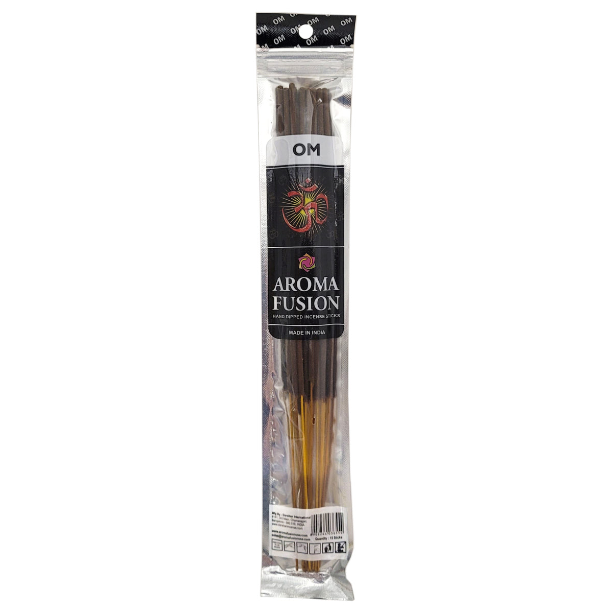 Aroma Fusion 11" Incense Sticks - OM Scent