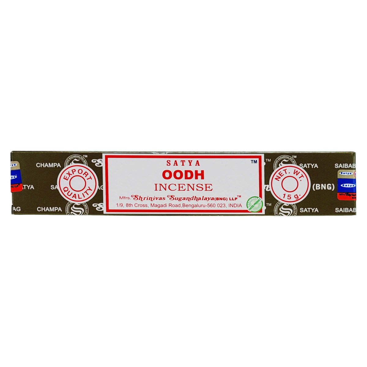 Oodh Scent Incense Sticks by Satya BNG, 15g Packs
