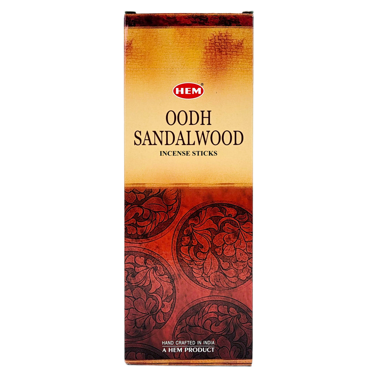 HEM Incense Sticks 20-Stick Hex Packs, Oodh Sandalwood