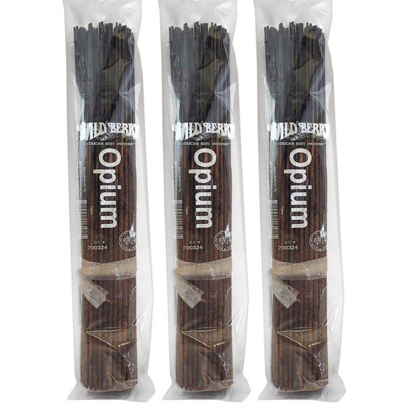 Opium Scent Wild Berry Incense, 100ct Packs