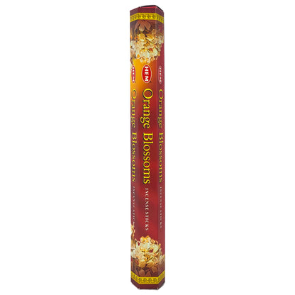 HEM Incense Sticks 20-Stick Hex Packs, Orange Blossoms