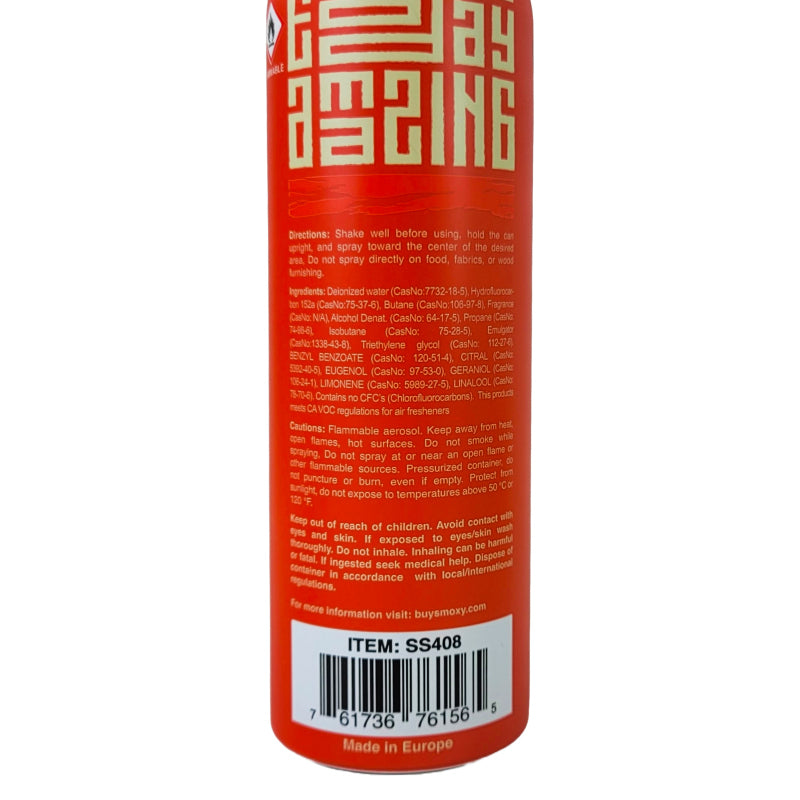 Orange Soda Scent, Smoxy 6.9oz Aerosol Odor Eliminator Sprays