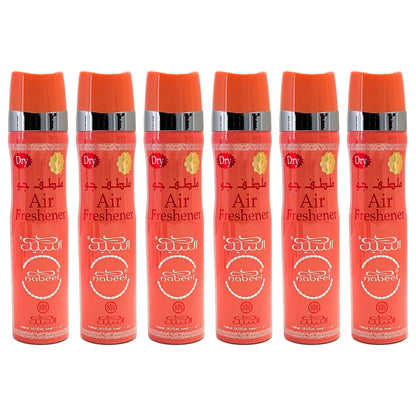 Original Scent Dry Aerosol Air Freshener Spray, 300ml, by Nabeel
