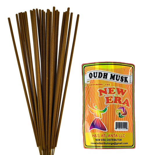 Oudh Musk Scent, New Era 19" Jumbo Incense