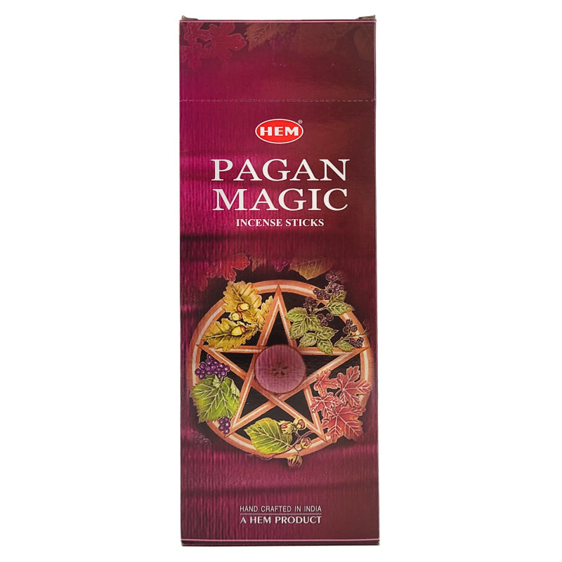 HEM Incense Sticks 20-Stick Hex Packs, Pagan Magic