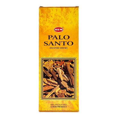 HEM Incense Sticks 20-Stick Hex Packs, Palo Santo