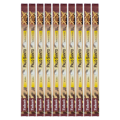 Palo Santo Tulasi 9" Incense Sticks, 8ct Square Packs