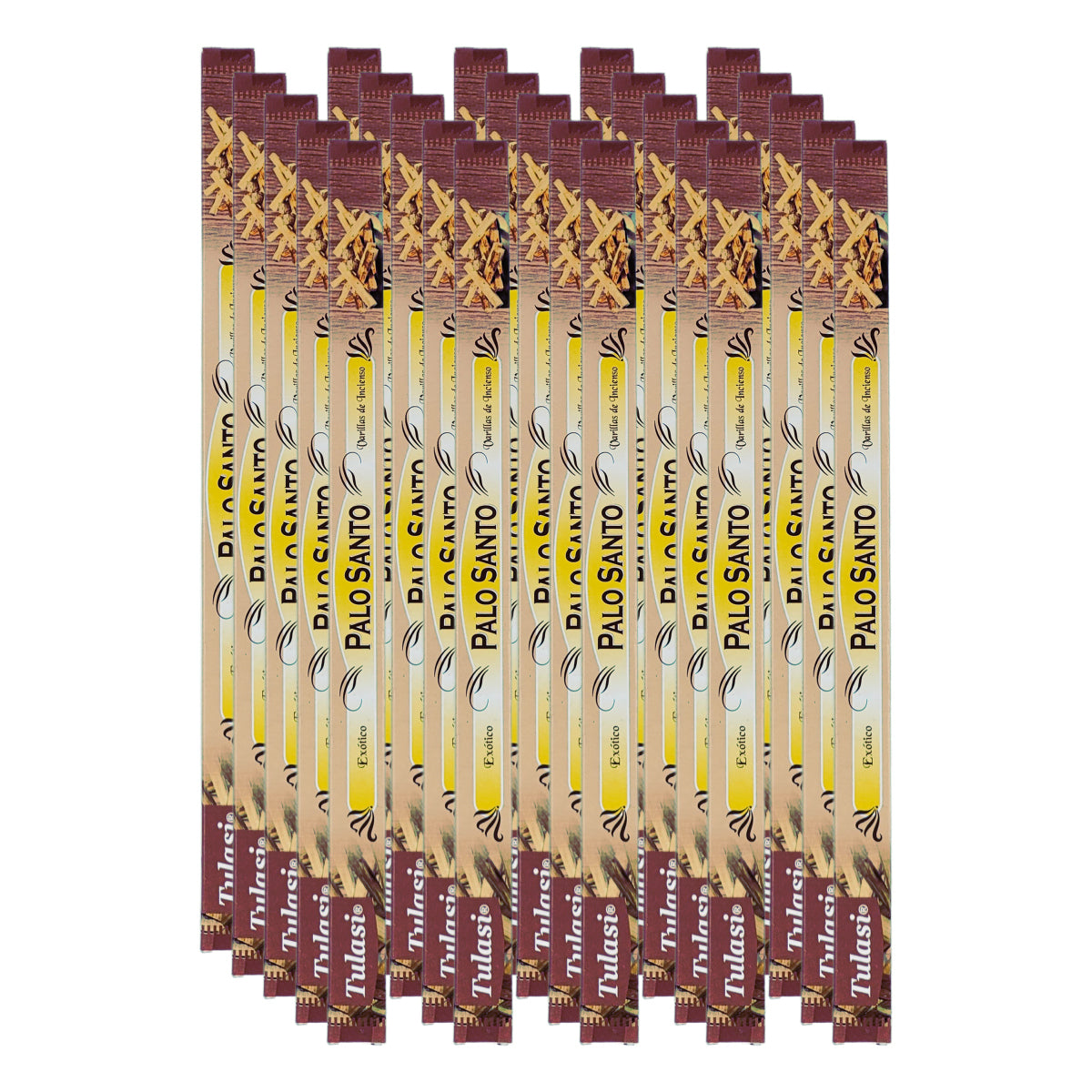 Palo Santo Tulasi 9" Incense Sticks, 8ct Square Packs