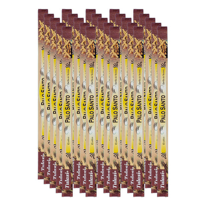 Palo Santo Tulasi 9" Incense Sticks, 8ct Square Packs