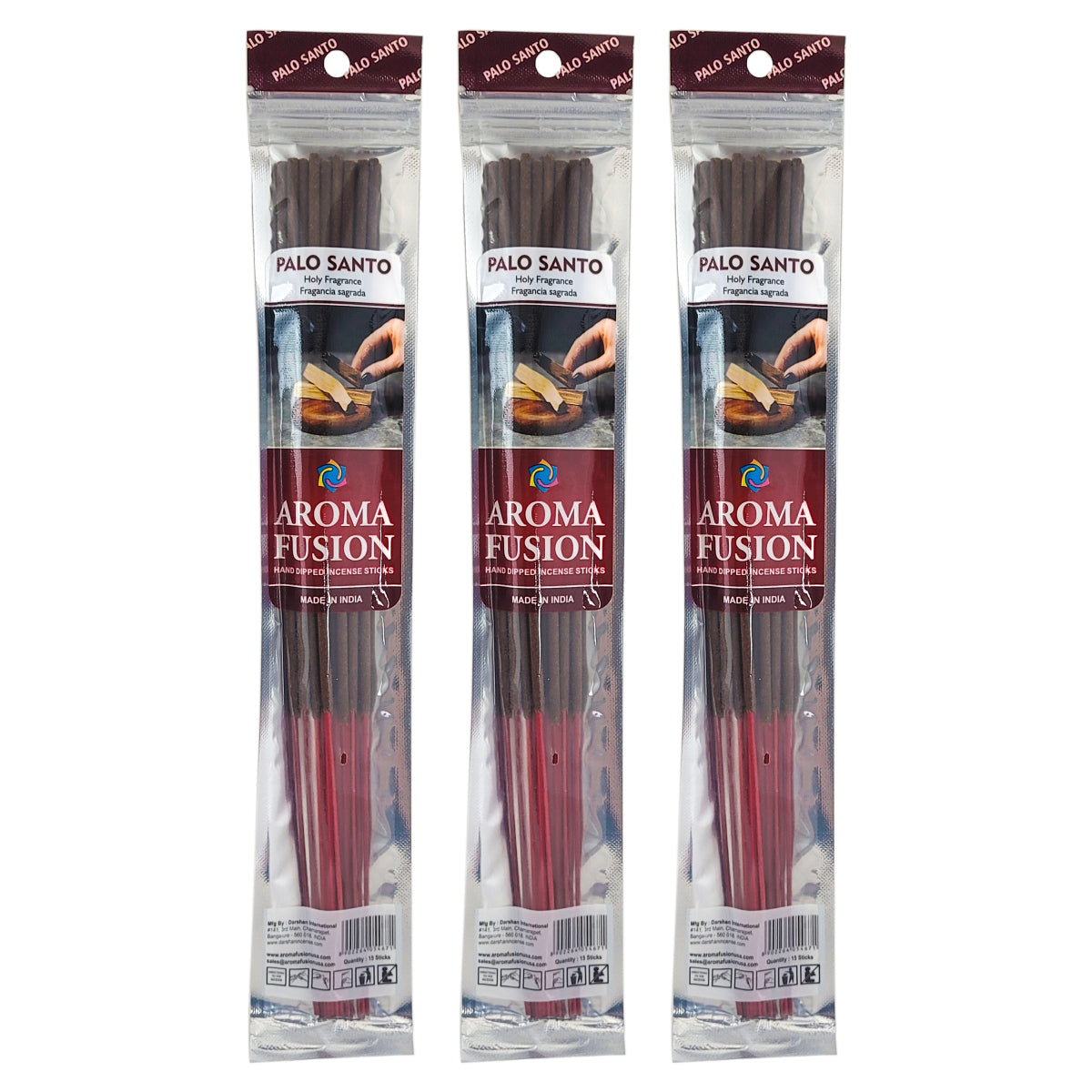 Aroma Fusion 11" Incense Sticks - Palo Santo Scent