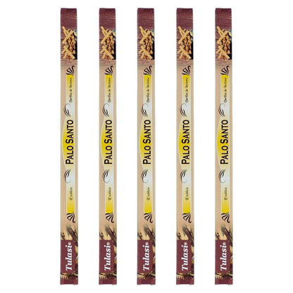 Palo Santo Tulasi 9" Incense Sticks, 8ct Square Packs