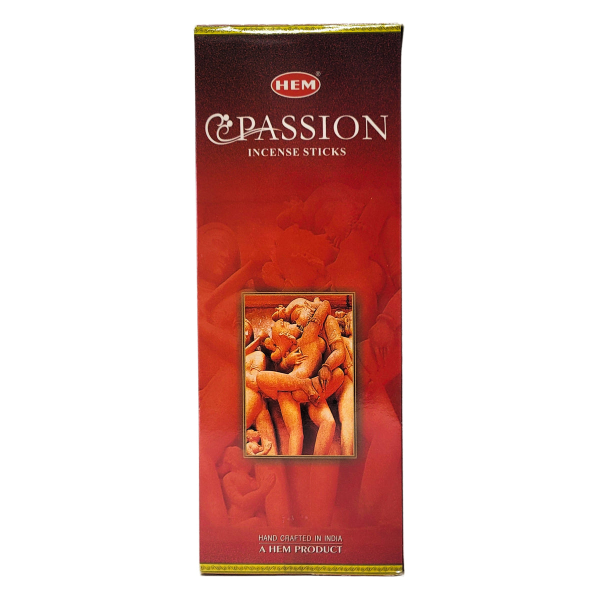 HEM Incense Sticks 20-Stick Hex Packs, Passion