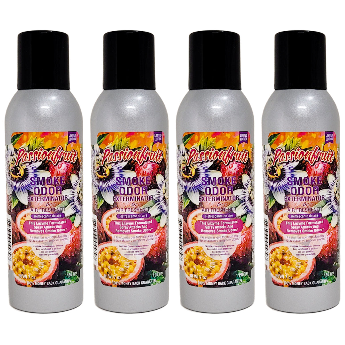 Passion Fruit Scent 7oz Smoke Odor Exterminator Aerosol Can Spray