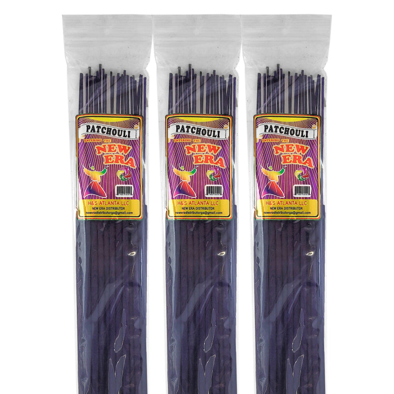 Patchouli Scent, New Era 19" Jumbo Incense