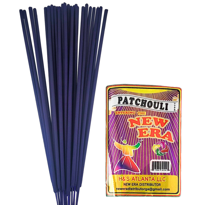 Patchouli Scent, New Era 19" Jumbo Incense