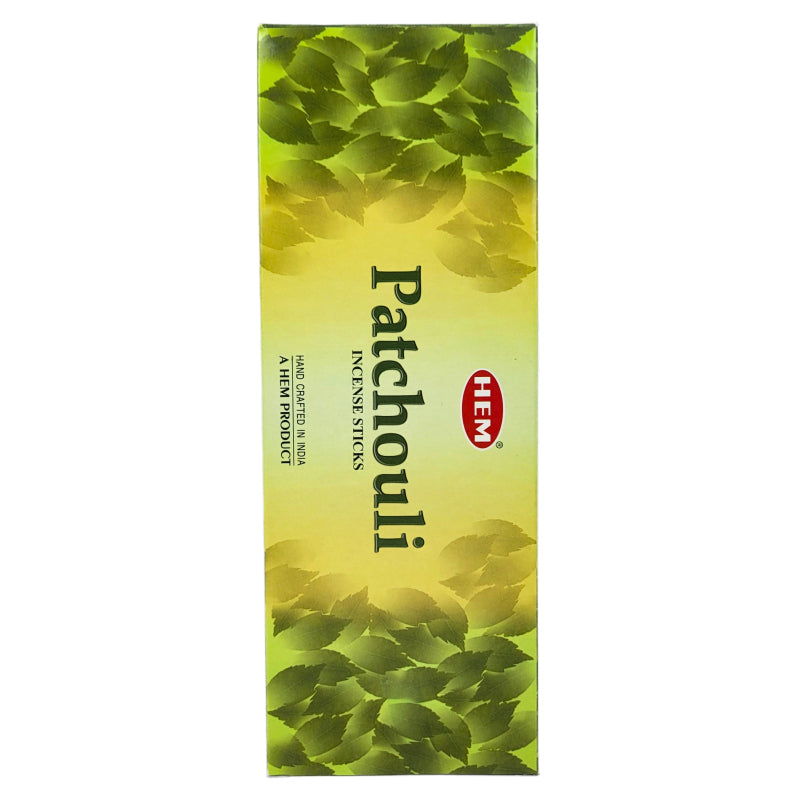 HEM Incense Sticks 20-Stick Hex Packs, Patchouli